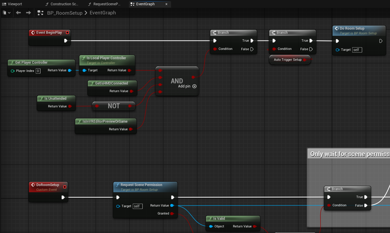 Conditional Room Setup