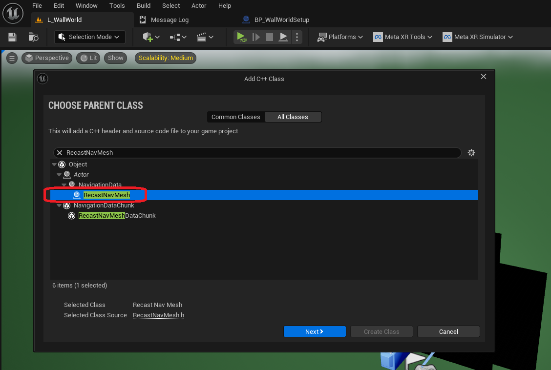 Select the base class