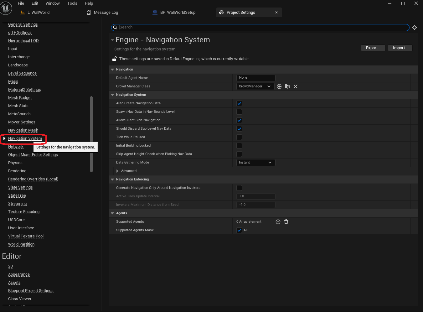 Go to Navigation System